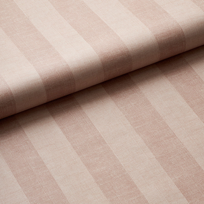 Ava Traditional Wallpaper - Stripe Clay, Swatch