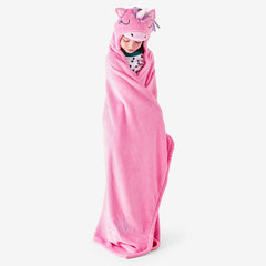 Plush Character Throw - Unicorn
