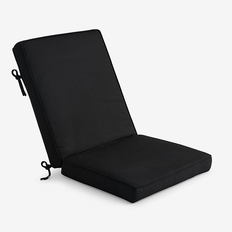 Chair & Seatback Cushion - Black