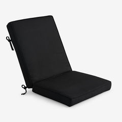 Chair & Seatback Cushion - Black