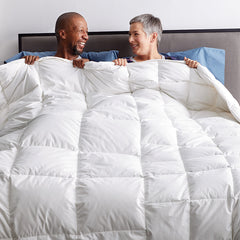 Premium LoftAIRE™ Down Alternative Light To Medium Warmth Comforter - White, Full/Queen