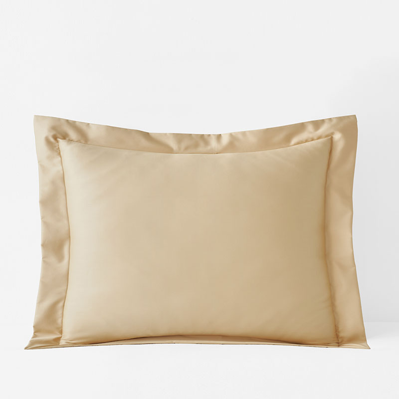 Premium Smooth Supima® Cotton Wrinkle-Free Sateen Sham - Yellow, Standard
