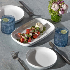 Orbetto Outdoor Drinkware, Set of 4 - Blue, Old Fashioned