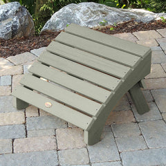 Adirondack Folding Ottoman - Eucalyptus