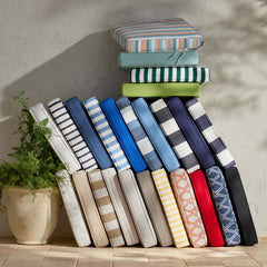 Replacement Knife Edge Chair Cushion - Surround Stripe, 21 in. x 19 in.