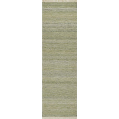 Handwoven Textured Performance Rug - Green, 2' 3" x 8' Runner