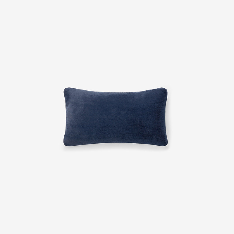 Decorative Lumbar Pillow Cover - Navy, 12 in. x 21 in.