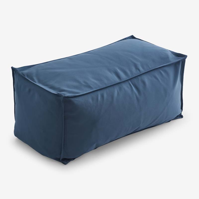 Indoor/Outdoor Pouf - Sapphire, Large