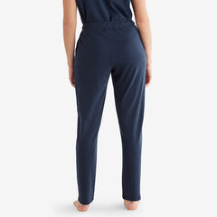 Pima Cotton Tapered Pants - Navy, XXL