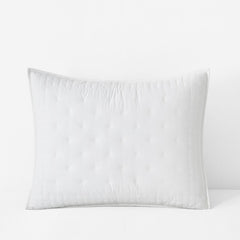 Pintuck Quilted Sham - White, Standard