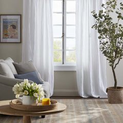 Paint Chip Hand Hooked Wool Rug - Natural, 2' 6" x 8' Runner