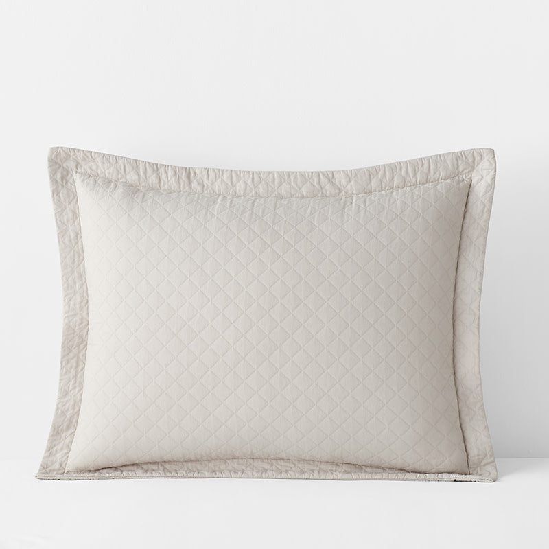Norfolk Premium Smooth Egyptian Cotton Sateen Sham - Taupe, King