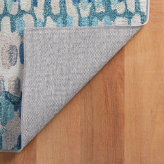 Paint Chip Washable Rug - Blue, 2' 6" x 8' Runner