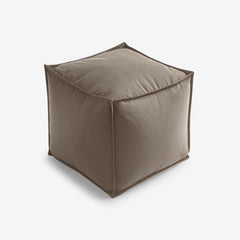 Indoor/Outdoor Pouf - Taupe, Small