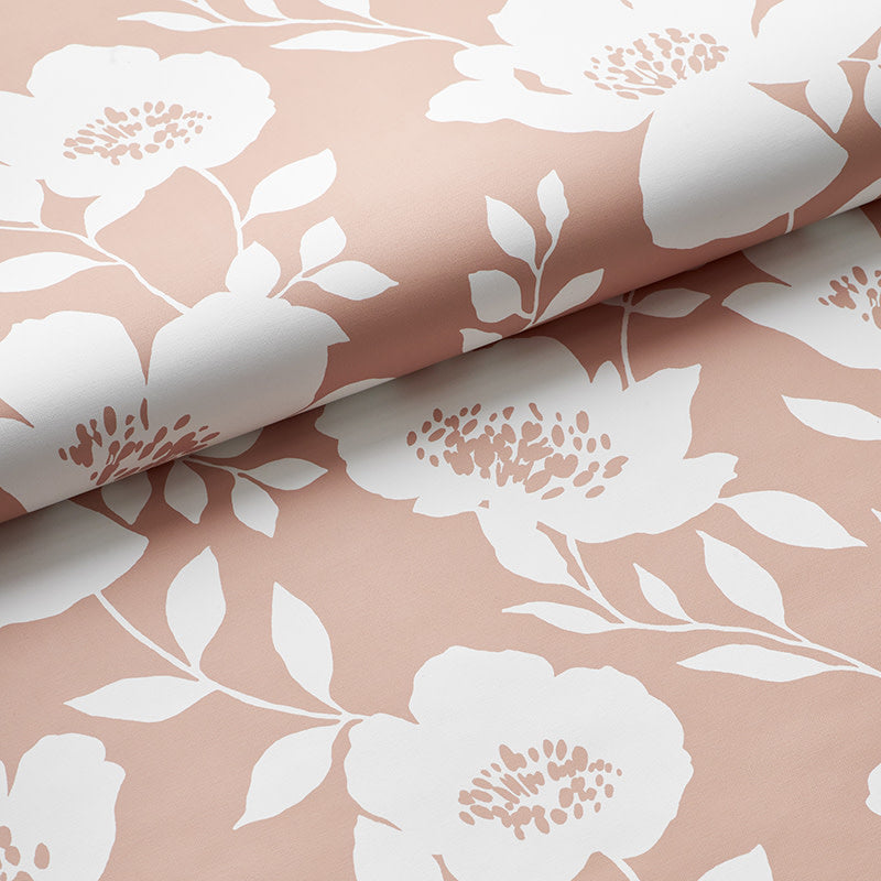 Ava Removable Wallpaper - Floral Clay, Panel