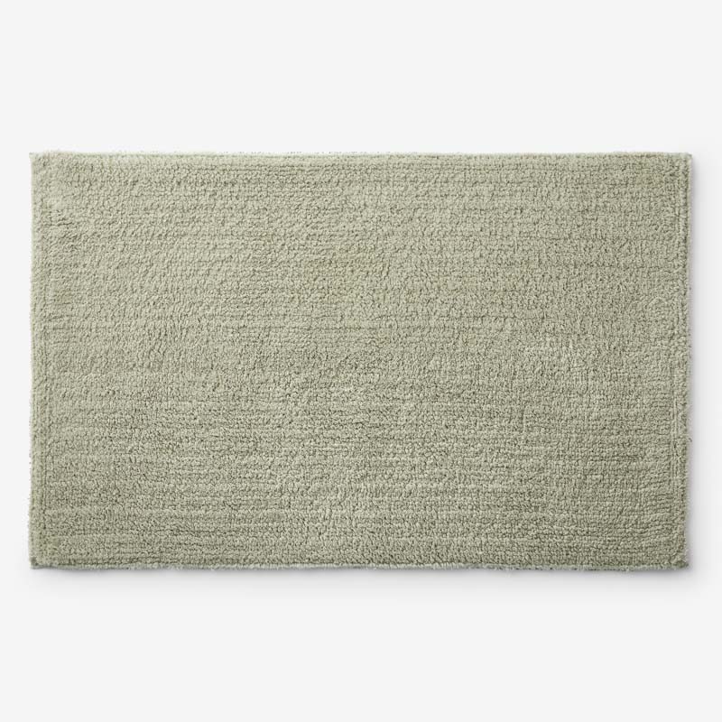 Plush Spa Solid Bath Rug - Willow, 17 in. x 24 in.