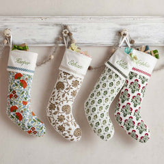 Artisan Chic Stocking - Gold