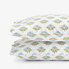 Idril Classic Cool Cotton Percale Pillowcase Set - Flower, King