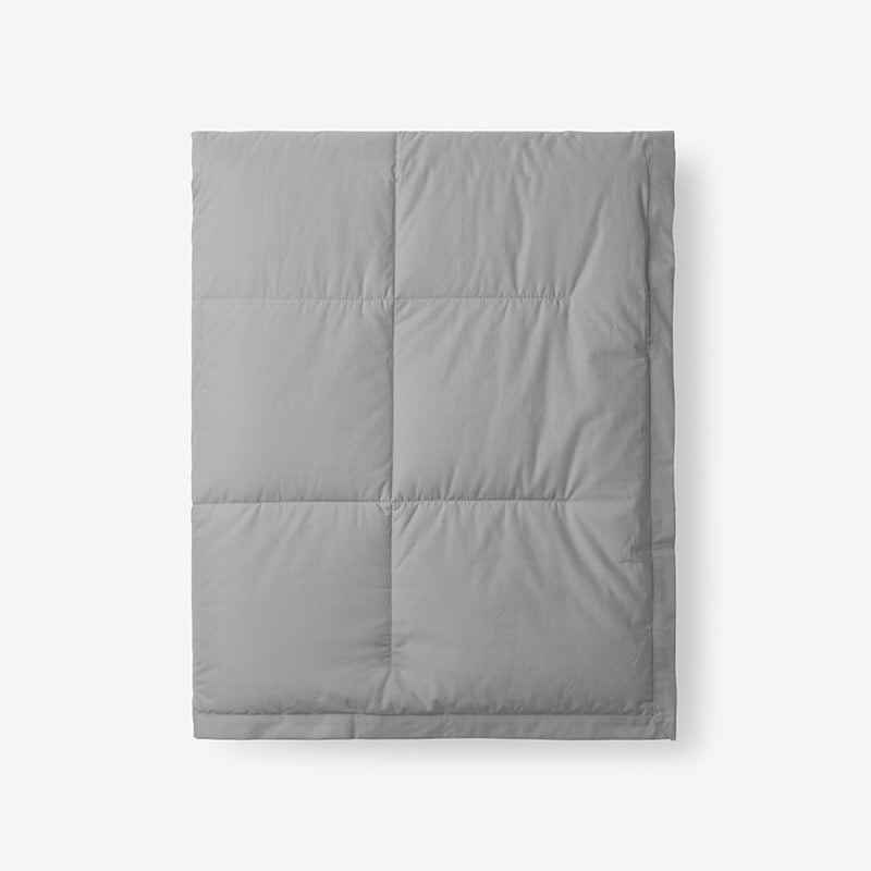 Premium LoftAIRE™ Down Alternative Throw - Light Gray