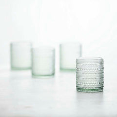 Orbetto Outdoor Drinkware, Set of 4 - Green, Old Fashioned