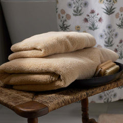 Plush Spa Solid 6-Piece Bath Set - Antique Beige