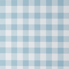 Ditsy Gingham Removable Wallpaper - Blue, Roll