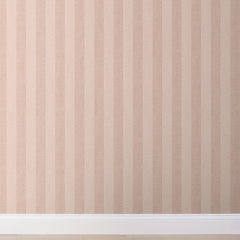 Ava Removable Wallpaper - Stripe Clay, Swatch