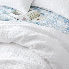 Air Layer Quilt - White, Twin/Twin XL
