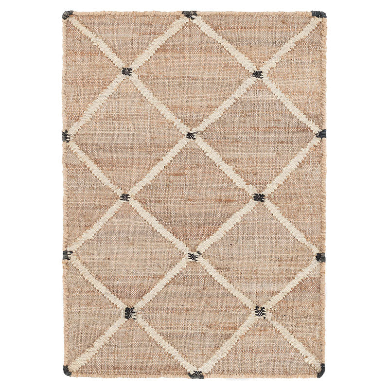 Kali Handwoven Jute Rug - Brown, 5' x 8'