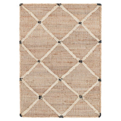 Kali Handwoven Jute Rug - Brown, 2' x 3'