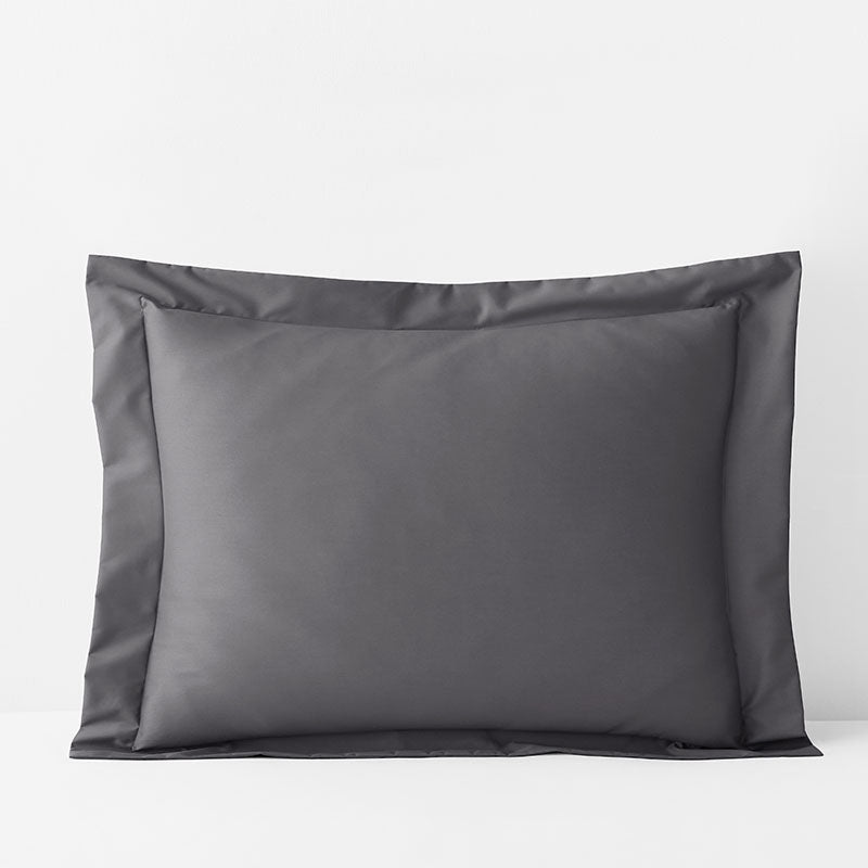 Classic Smooth Wrinkle-Free Sateen Sham - Stone Gray, King