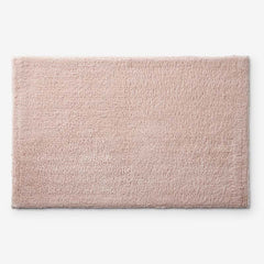 Plush Spa Solid Bath Rug - Rose Quartz, 24 in. x 40 in.