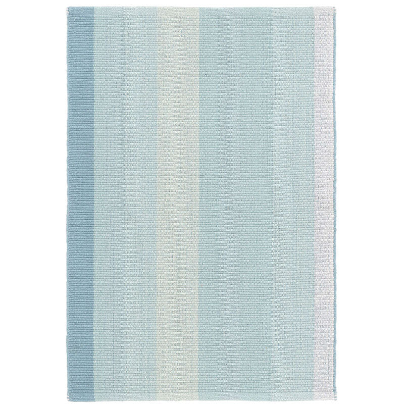 Shore Stripe Handwoven Reversible Cotton Rug - Multi, 2' 6" x 8' Runner