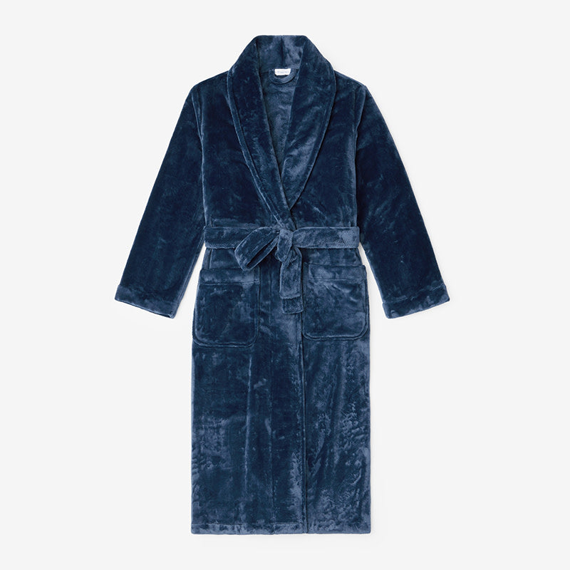 Mens Robes - Blue Denim, L