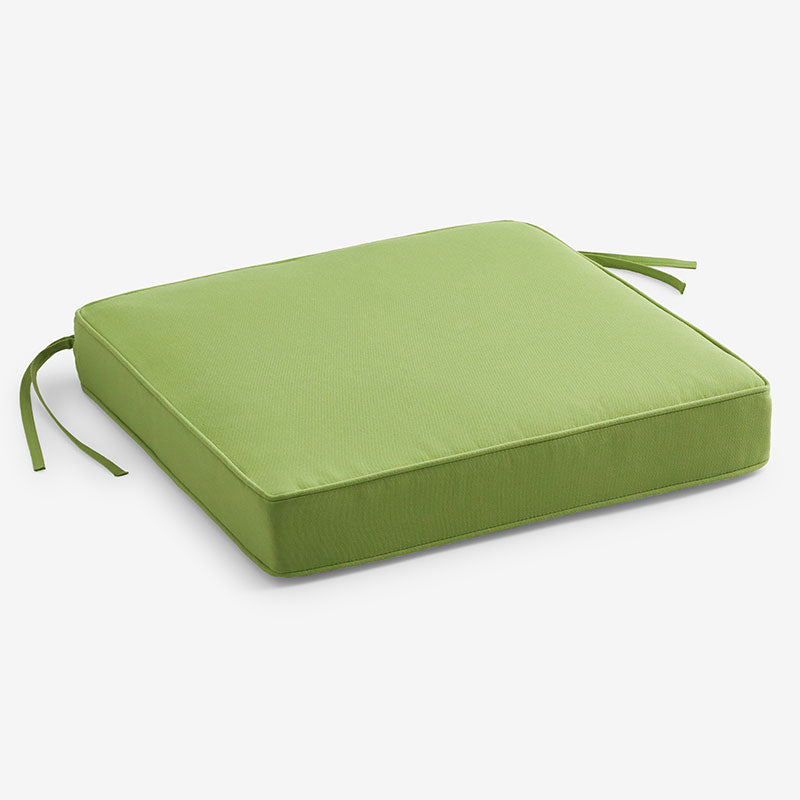 Replacement Boxed Edge Chair Cushion - Ginkgo, 20 in. x 20 in.