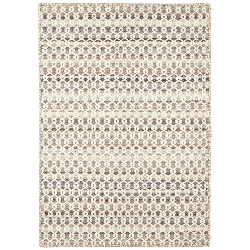 Poppy Handwoven Wool Rug - Natural, 2' x 3'