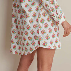 Printed Women's Nightshirt - Petite Floral, S