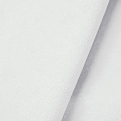Saddle Velvet Headboard - White, Queen
