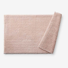 Plush Spa Solid Bath Rug - Rose Quartz, 17 in. x 24 in.