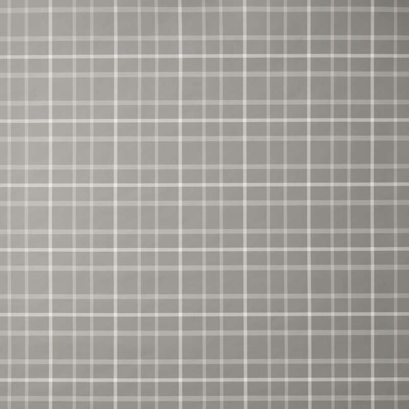 Plaid Traditional Wallpaper - Khaki, Roll