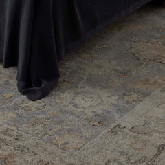 Hand Knotted Persian Wool Rug -  Blue, 2' 6" x 8' Runner