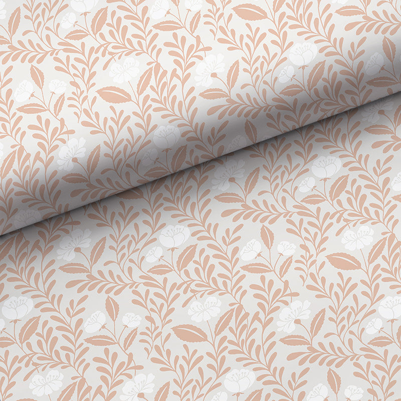 Ava Removable Wallpaper - Vine Clay, Swatch