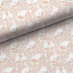 Ava Traditional Wallpaper - Vine Clay, Swatch