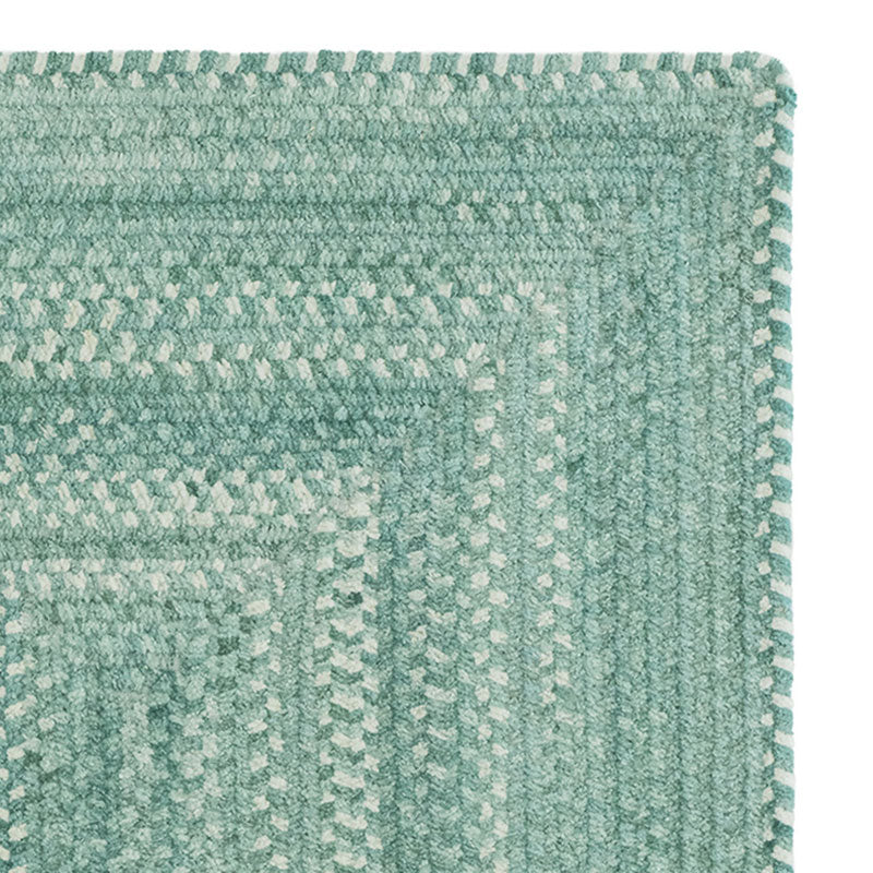 Bambini Braided Chenille Rug - Aqua, Swatch