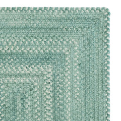 Bambini Braided Chenille Rug - Aqua, Swatch