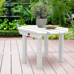 Garden Side Table -  White