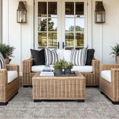 Hand Knotted Performance Rug - Olive, 3' x 5'
