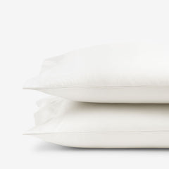Classic Smooth Wrinkle-Free Sateen Pillowcase Set - Creme, Standard