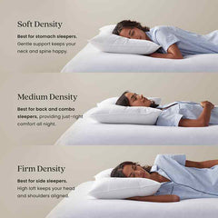 Premium Best Down Alternative Pillow - Non-Gusseted, Medium, King