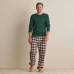 Family Flannel Men's Jogger Pants Pajama Set - Idyllwild, L
